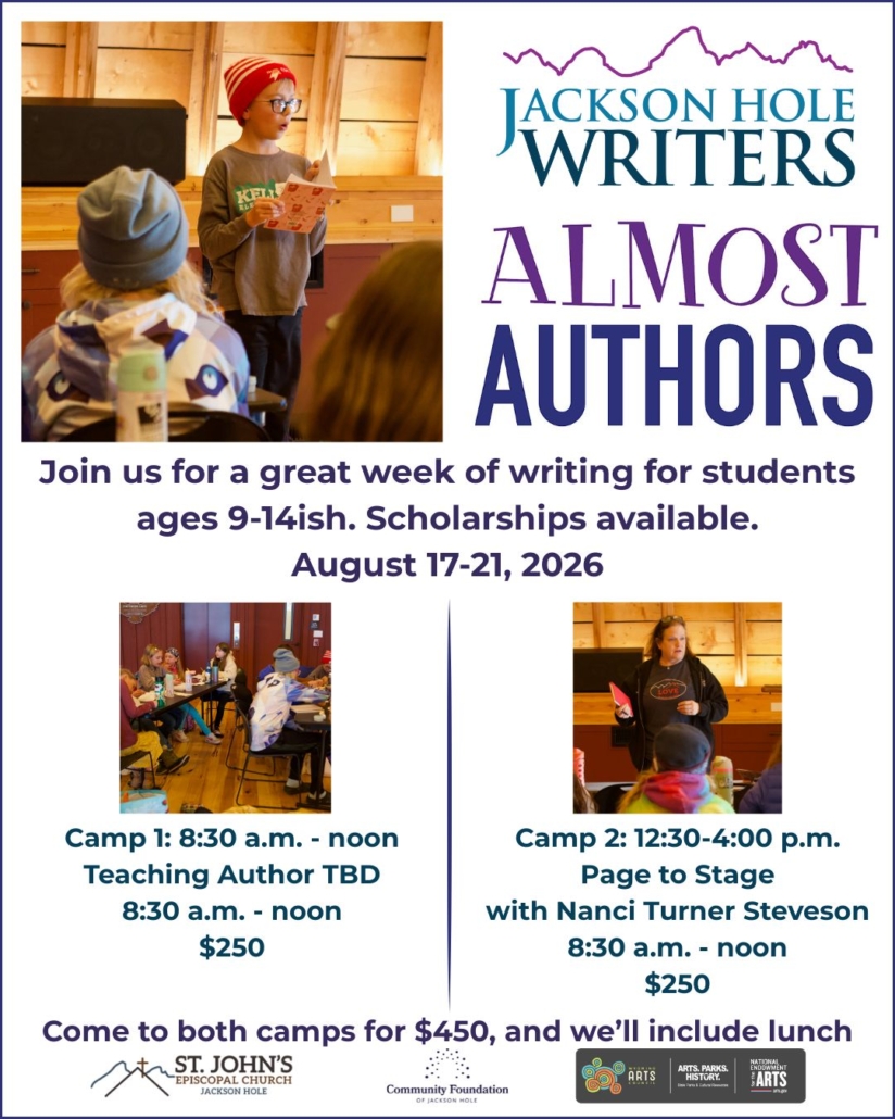 Almost Authors 2026 flyer